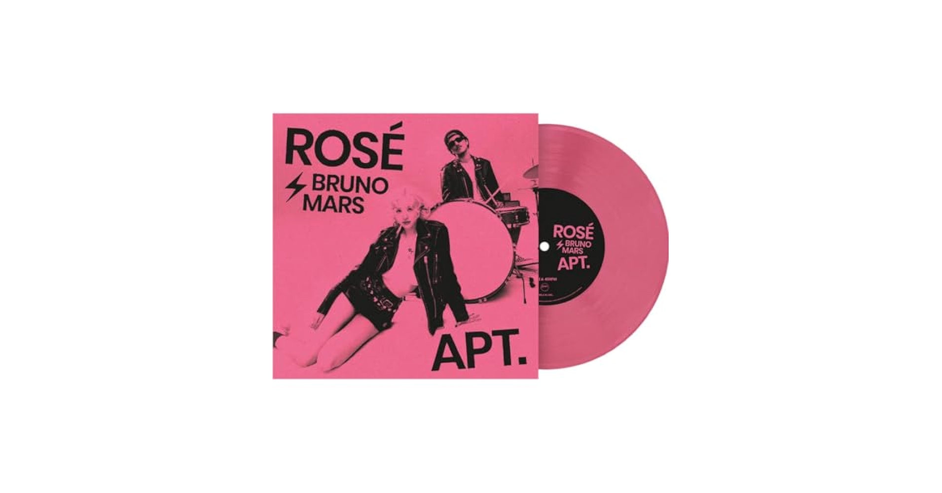 Amazon.co.jp: ROSÉ & 限定ピンク7インチレコード APT. : 楽器